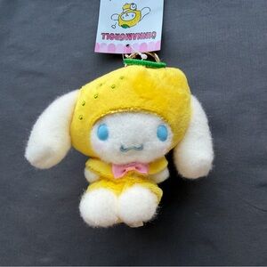 Sanrio The Fruit Series Lemon Cinnamoroll Plush/Keychain